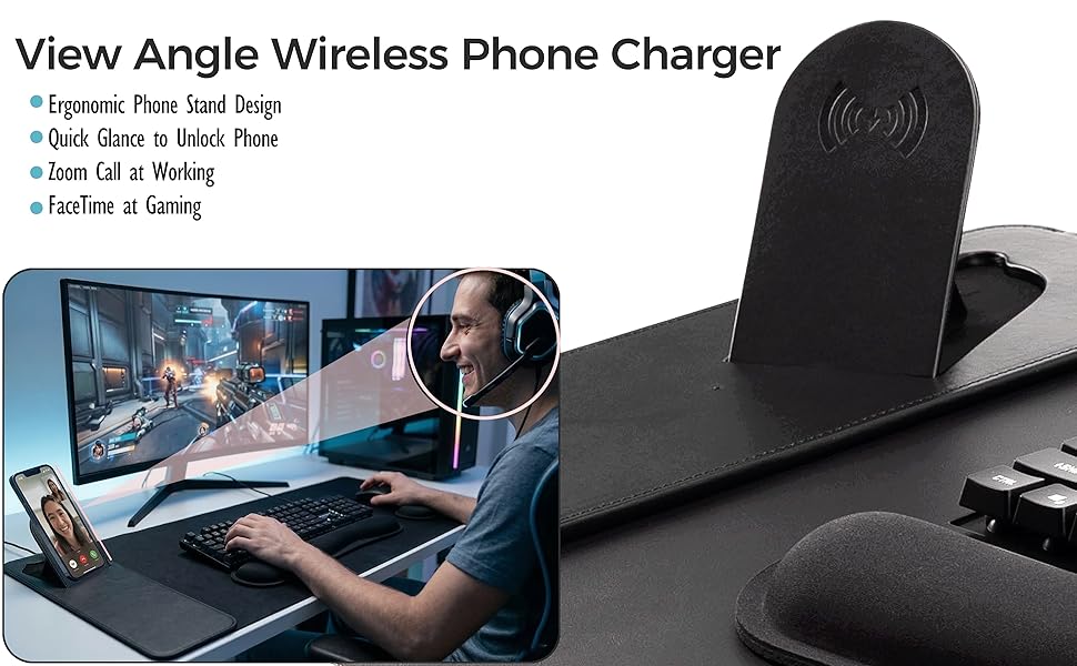wireless desk phone charger