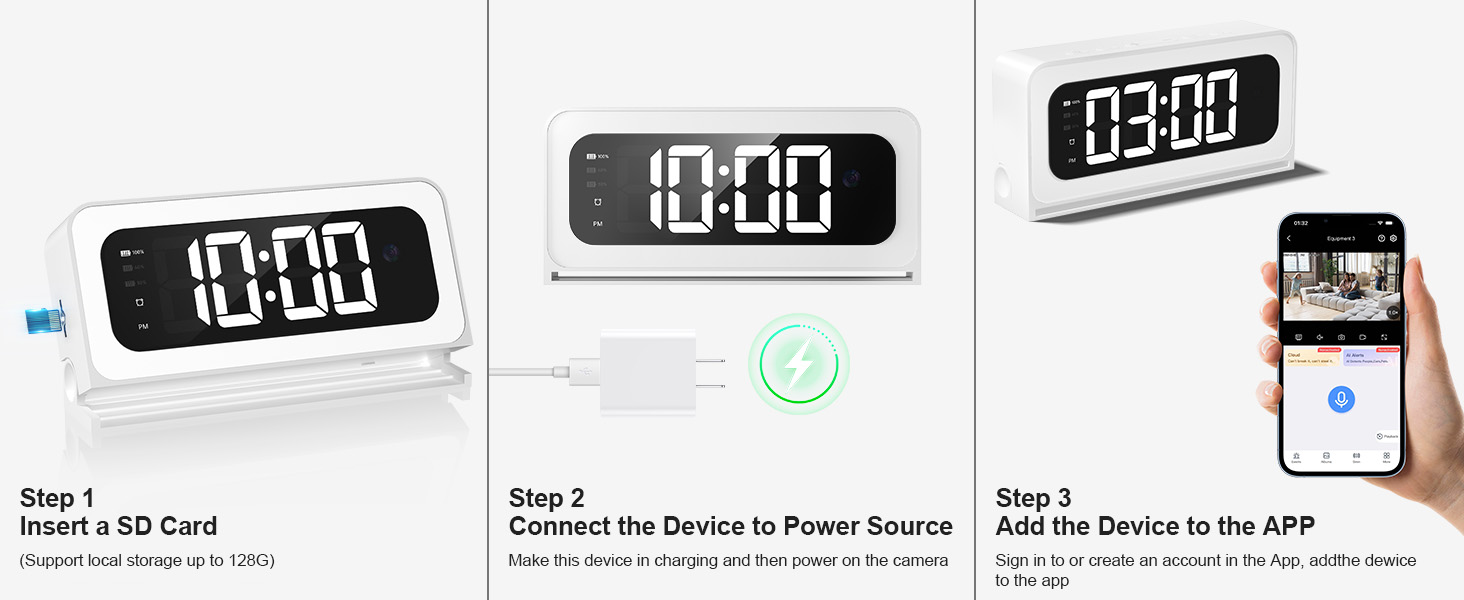 clock camera