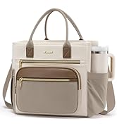 LOVEVOOK Insulated Lunch Bag Women,Wide Opening Adult Lunch Box Women,Leakproof Cooler Bag for Wo...