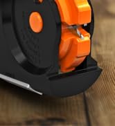 Orange Ninja All-in-1 Tool Sharpener for Pocket Knives,Lawn Mower Blade, Axe, Hatchet, Machete, P...