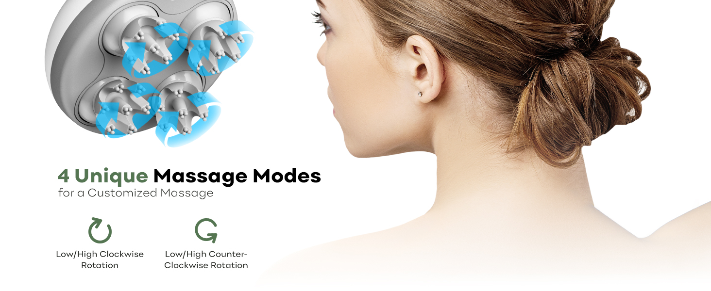 4 Unique Massage Modes