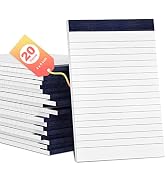 Note Pads 4x6 In Lined Writing Notepad for Office Supplies College Ruled To Do List Notepads Groc...