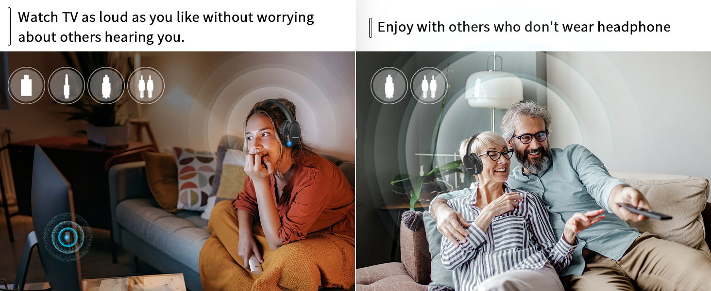 wireless headphones for tv