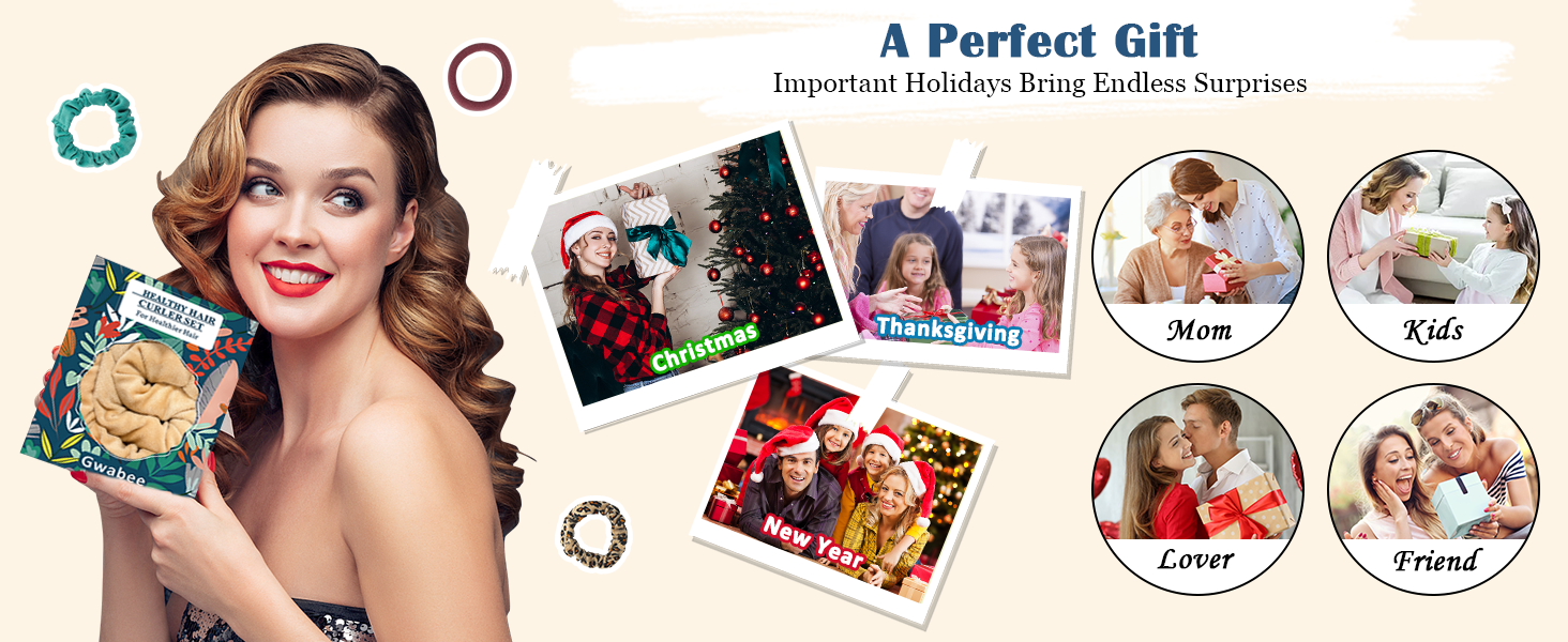 no heat curling headband