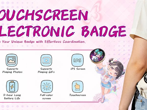 digital badge digital pin christmas gifts