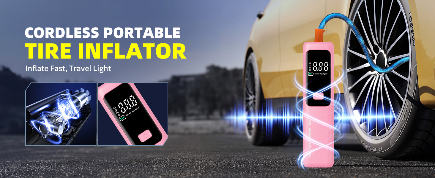 car tire pump inflator