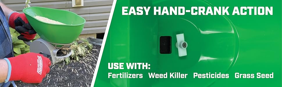 Garden, lawn, Spreader, Seed, Fertilizer, Hand