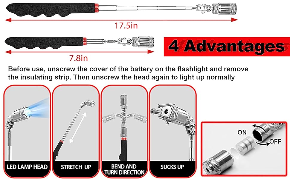 elescoping magnetic pickup tool
