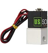1/4" NPT Electric Solenoid Valve 12 V DC Air Water 2 Way Valve Normally Closed from U.S. Solid