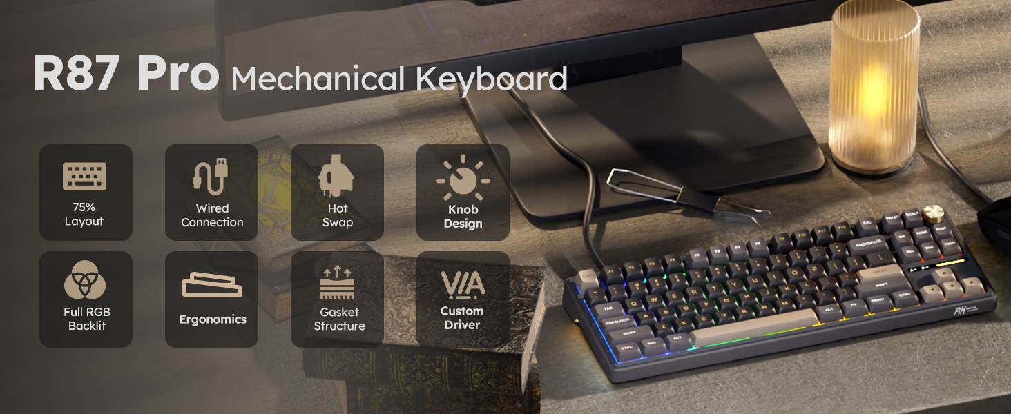 wired mechanical keyboard