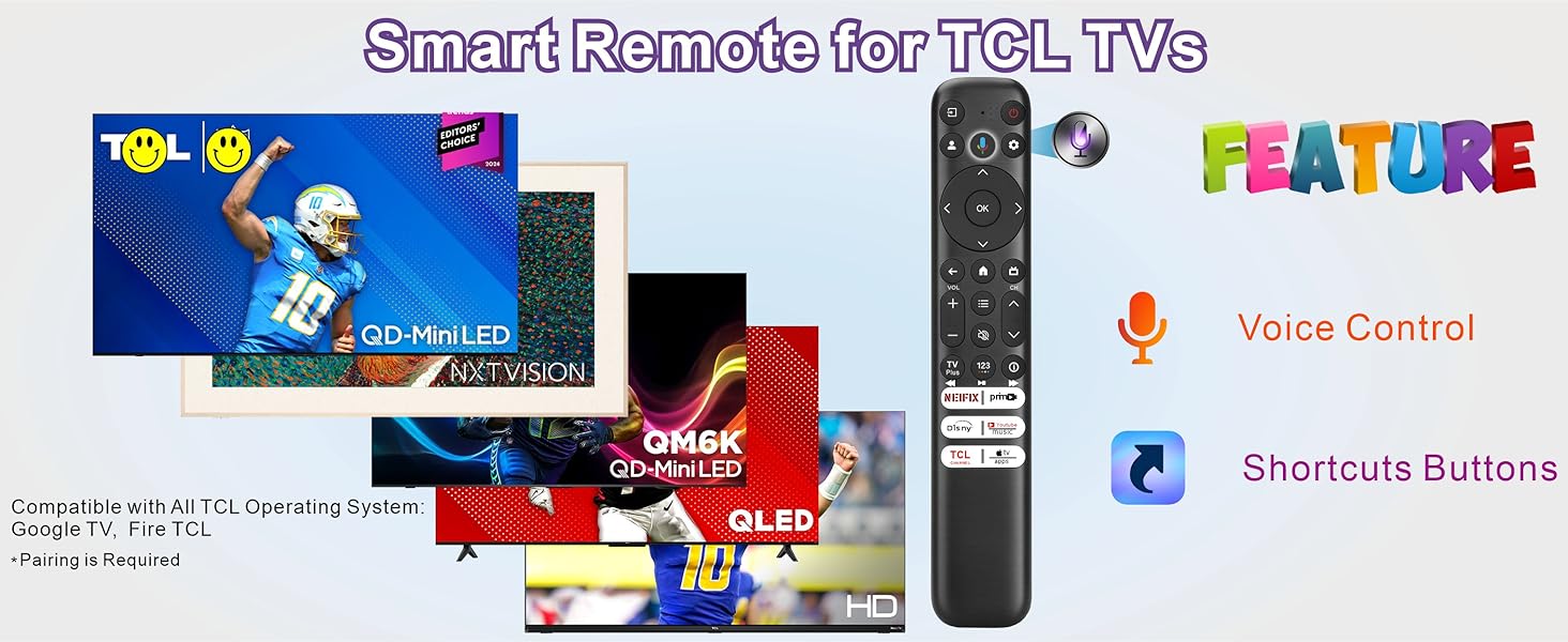 tcl tv remote