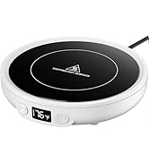 SWEETFULL Mug Warmer, 36W Coffee Cup Warmer for Desk with 3-Temp Settings Display, 2-12H Timer, C...