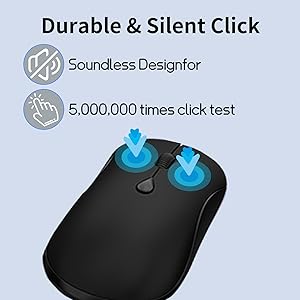 Silent clicks, up to millions of clicks