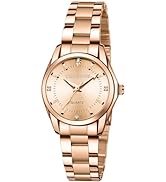 L LAVAREDO Watches for Women, Stainless Steel Quartz Watch Waterproof Luminous, Luxury Dial Ladie...