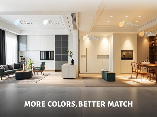Different Color temperature for select