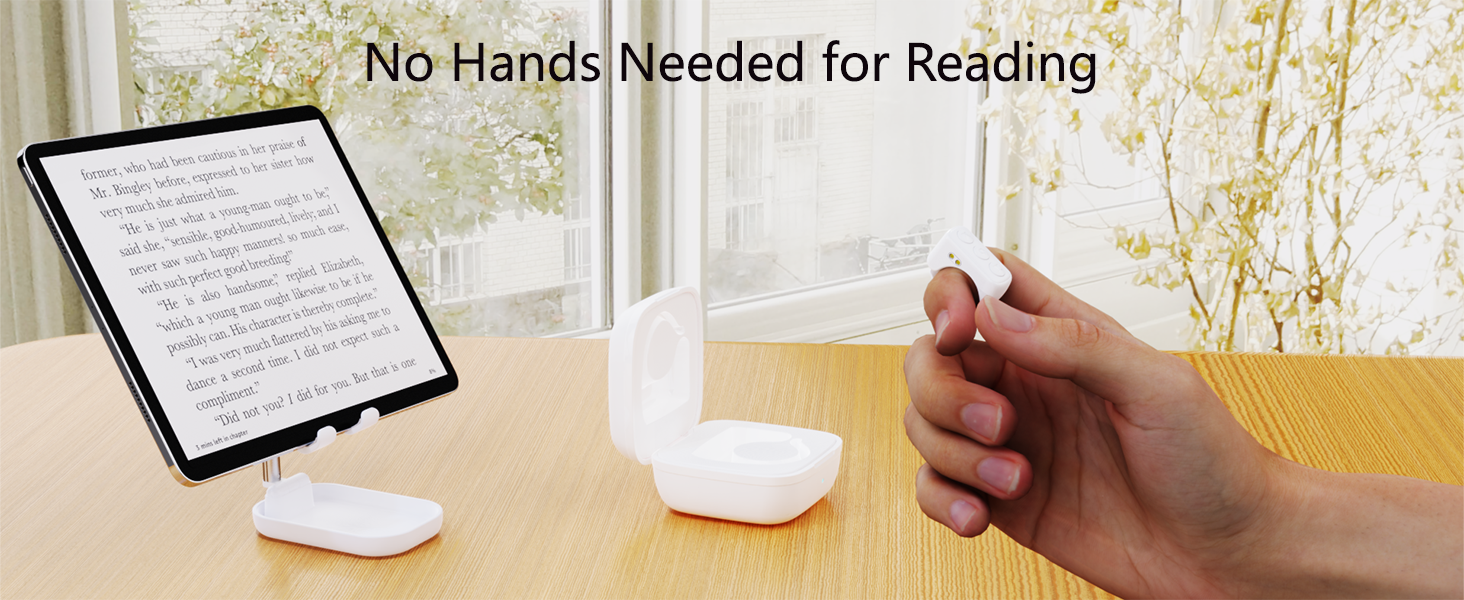 No Hands Needed for Reading