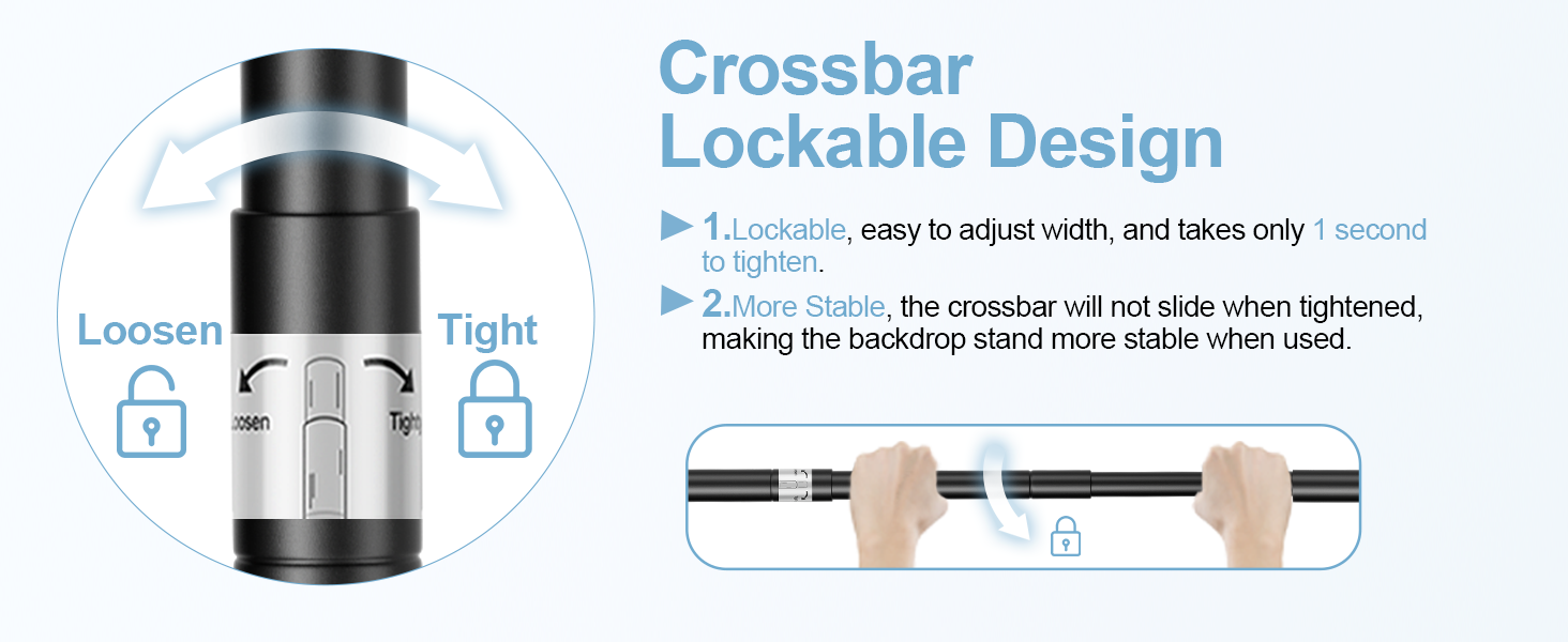 Lockable Telescopic Crossbar