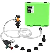 OEMTOOLS 24444 Coolant System Refiller Kit, 5 Adapters, Eliminate Trapped Air, Test Radiator and ...