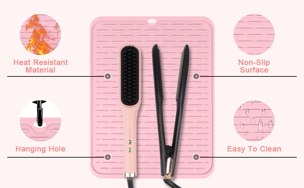 flat iron pad