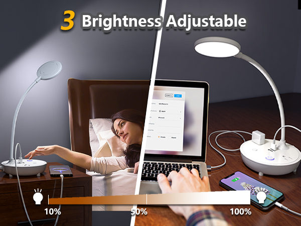 Small White Desk Lamp 031