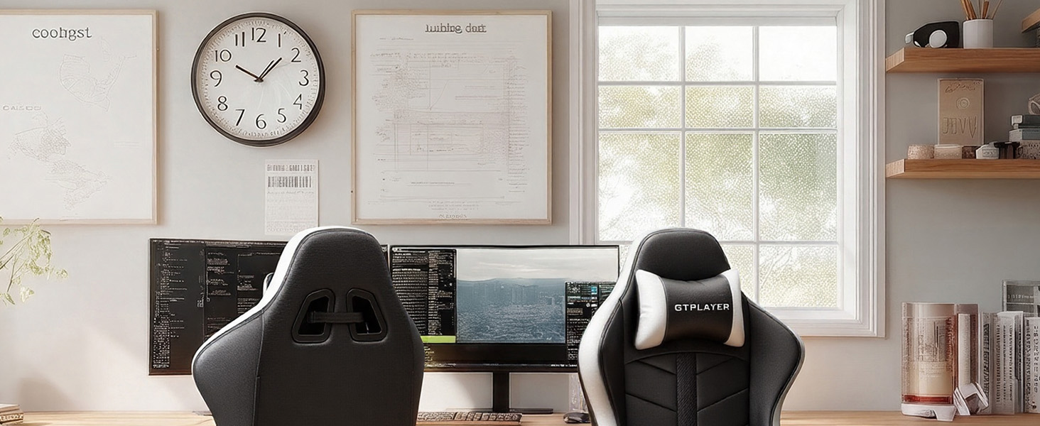GAMING CHAIR black and white