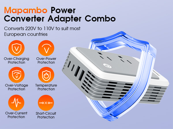 Travel voltage converter