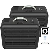 PuroAir Air Purifier 100i Smart HEPA Air Purifiers for Home Pets - Portable Small Air Purifier Fi...