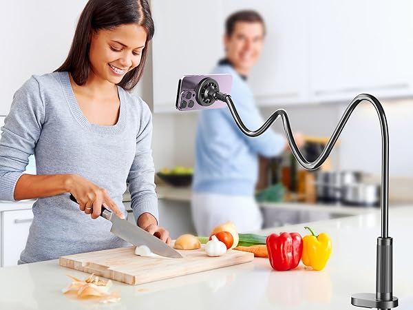 Gooseneck Phone Holder for Bed