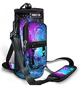 ARTSO Water Bottle Carrier Bag Sling Holder Pouch, 25oz 32oz 40oz 64oz Insulated Water Bottle Sle...