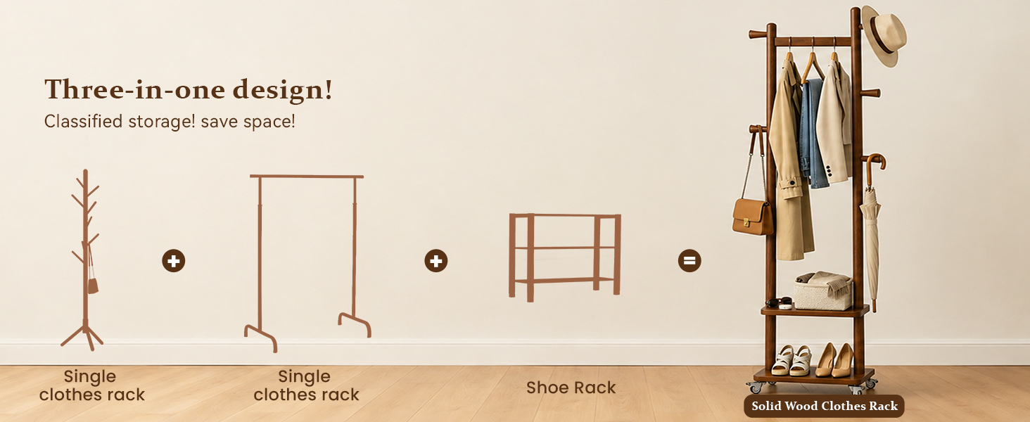 Coat Rack Clothes