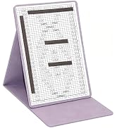 Cowenhey A4 Knitting Pattern Holder, Large Knitting Chart Holder with 4 Replacement Magnets, Hold...