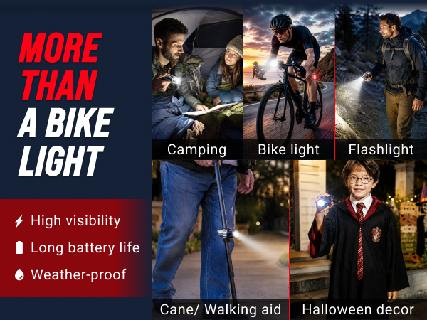 Cycle Torch Shark 550 rechargeable bike headlight