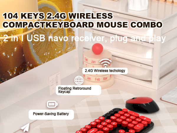 Wireless Keyboard Mouse