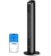 GoveeLife Black Tower Fan for Bedroom, 36