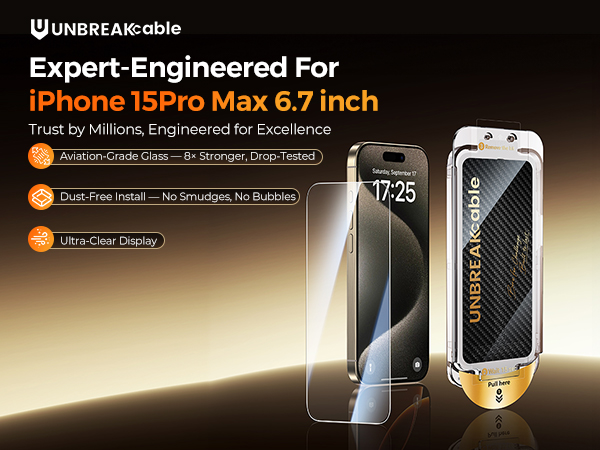 iphone 15 pro max screen protector