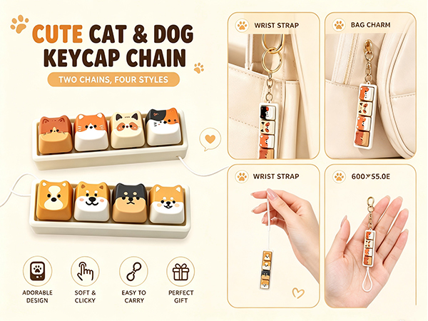 cute cat keyboard fidget