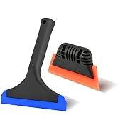 EHDIS 6'' Small Silicone Squeegee 5-inch Handy Small Rubber Window Shower Squeegee Auto Water Bla...