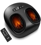 Mynt Shiatsu Foot Massager with Heat Fits Up to Men Size 14, Foot Massage Machine with Deep Knead...