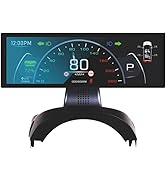 Vergissm 8'' Head Up Display for Tesla Model 3/ Model Y, LCD Dashboard Display Multi-Data HUD Tes...