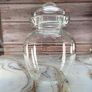 Glass jar