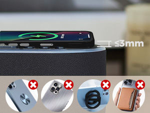 speaker charger clock