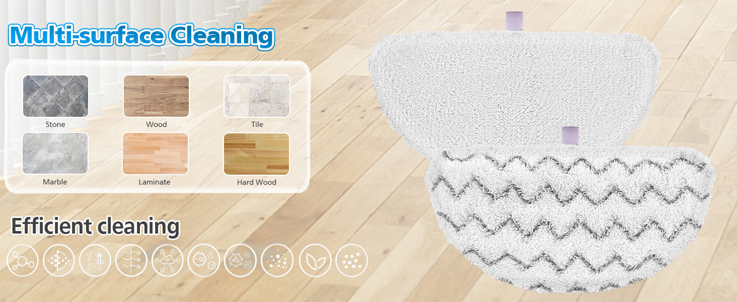 bissell steam mop replacement pads 1940a