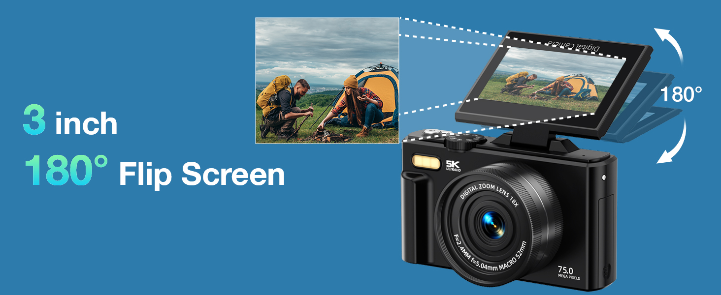 3“ inch Filp Screen