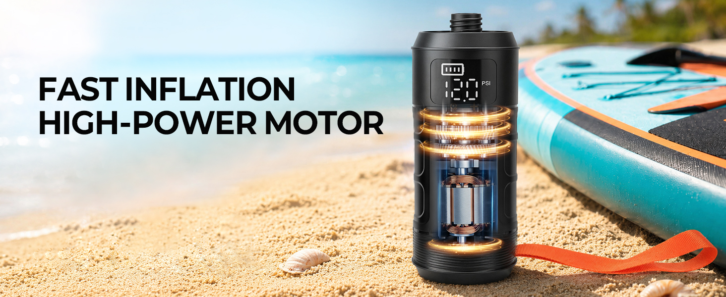 paddle board electric pump