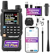 TIDRADIO TD-H3 Plus GMRS Radio Multi-Band Receiving Long Range Walkie Talkies,USB-C Programming &amp;...