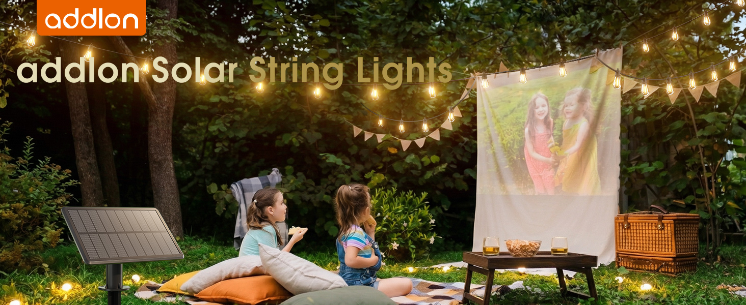 solar string lights