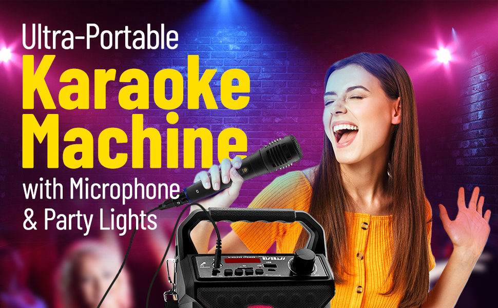Ultra-Portable Karaoke Machine
