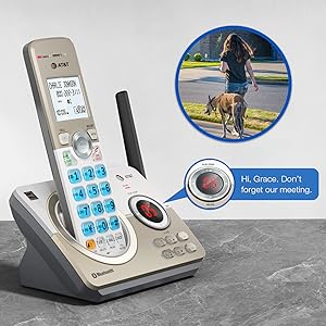 AT&amp;amp;T, DL72119, DL72219, DL72319, DL72419, Digital answering system, missed messages, voice guide