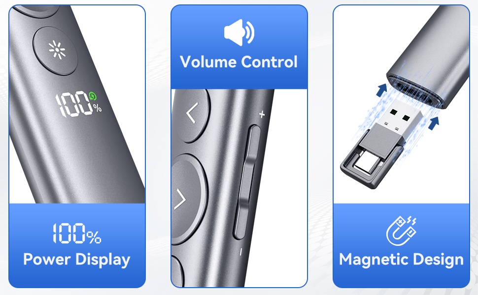 powerpoint clicker with laser pointer