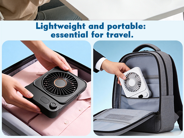 portable rechargeable fan